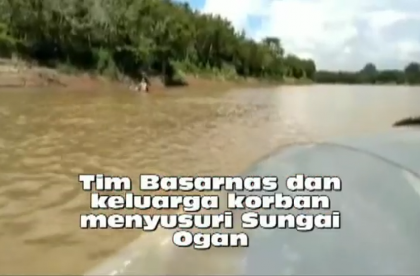  Hari Ketiga Pencarian Korban Tenggelam Bendi di Sungai Ogan Muara Kuang Ogan Ilir