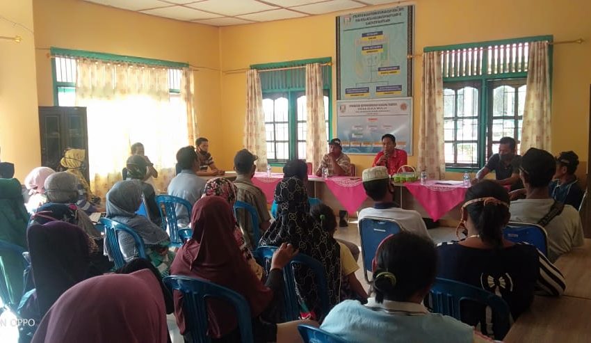  Pemdes Suka Mulya bagikan BLT-DD Masyarakat Terdampak Covid-19 Diperpanjang Tiga Bulan Kedepan
