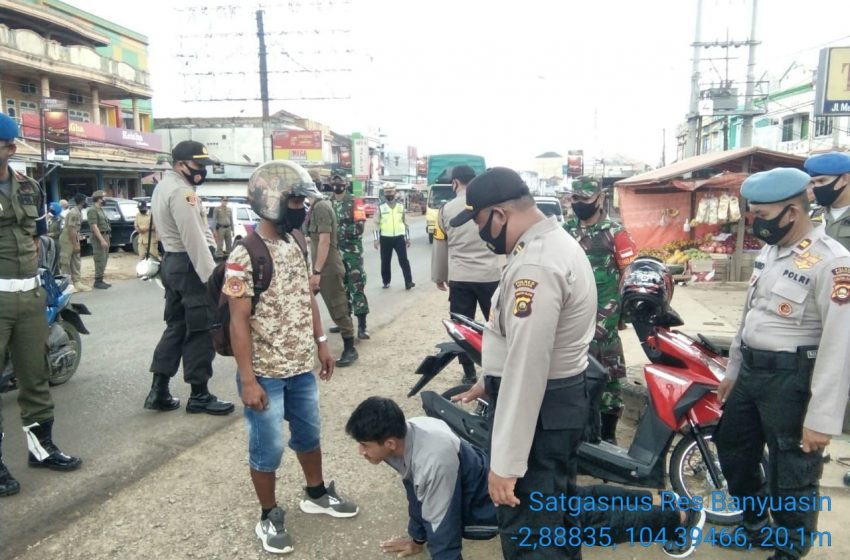  Terapkan Pergub dan Perbup, warga Tak Pakai Masker di Sanksi Push Up