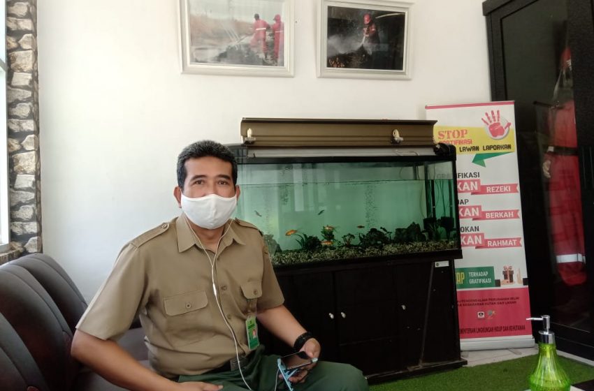 Potensi Karhutlah Tahun 2020 di Sumsel Menurun