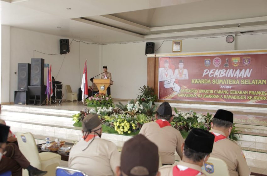  PJS Bupati OKU Hadiri Pembinaan Kwarda Prov Sumsel