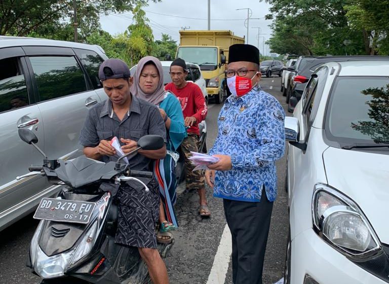 Dinkes Muratara Kampanyekan Pentingnya Masker