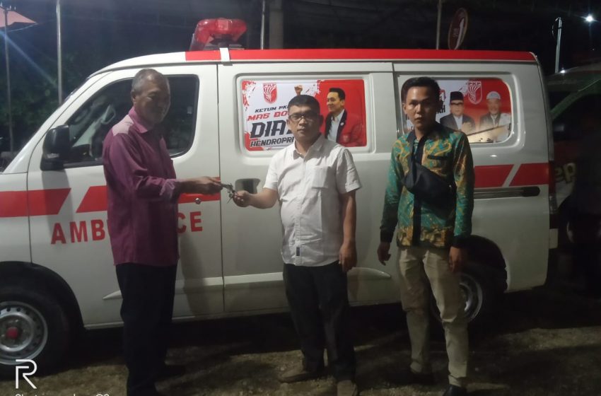  Partai PKPI Bantu Tim HDS-Tullah Mobil Ambulans