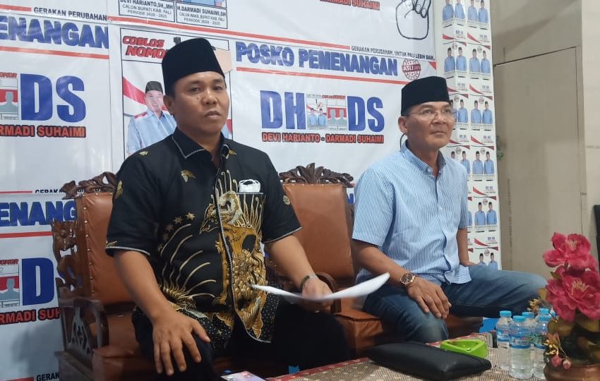  Pilkada PALI Makin Memanas, Dua Paslon Saling Tuding Ada Politik Uang