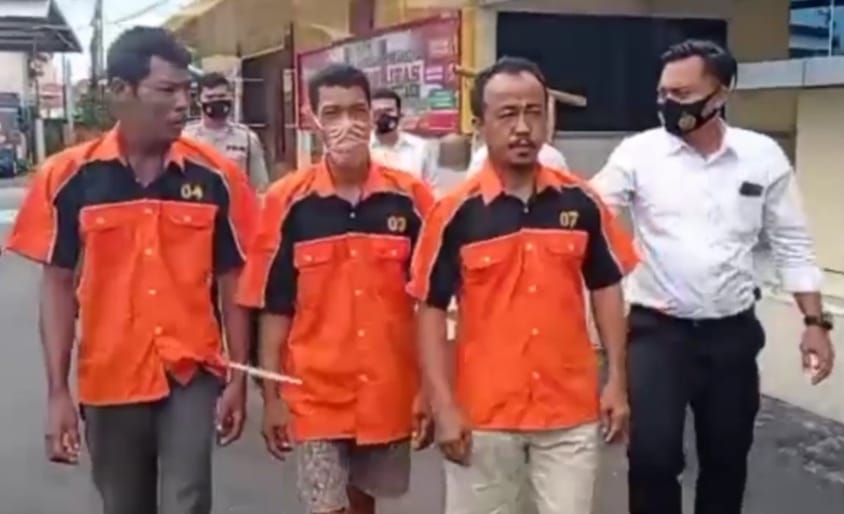 Tiga Penambang Pasir Liar Diringkus Polres Muba