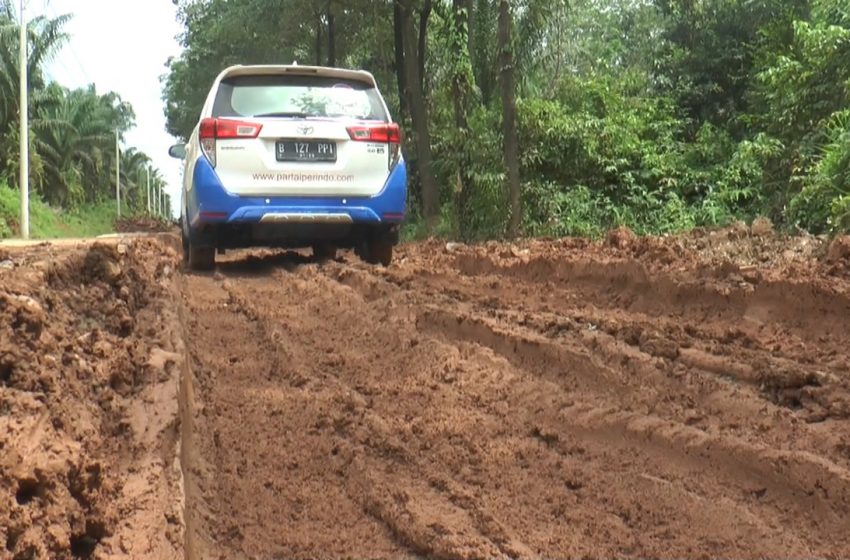 Partai Perindo Sumsel Dan PALI Soroti Jalan Hancur Oleh Mobilisasi Perusahaan