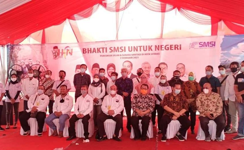  HPN 2021 Bakti Sosial SMSI Bikin Warga Tersenyum