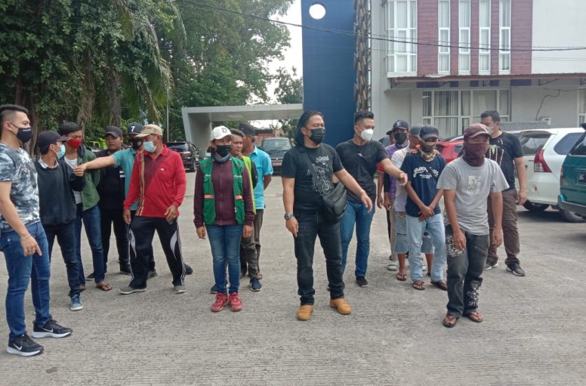 Polsek IT I Palembang Gelandang Belasan Sindikat Jukir Liar