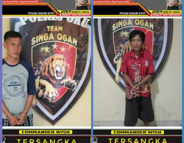  Polres OKU Selatan Amankan 2 Pemilik Senpi Rakitan