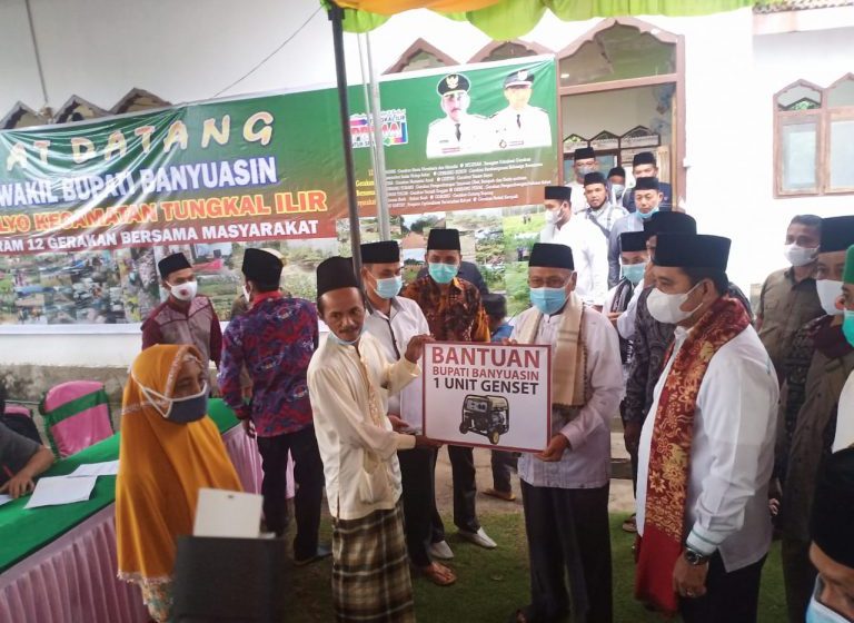 Bupati Banyuasin Bakal Bangun Jalan di Tungkal Ilir dengan Dana PEN