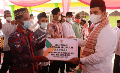  Pasangan Bupati Banyuasin Safari Ramadhan ke Kecamatan Muara Padang