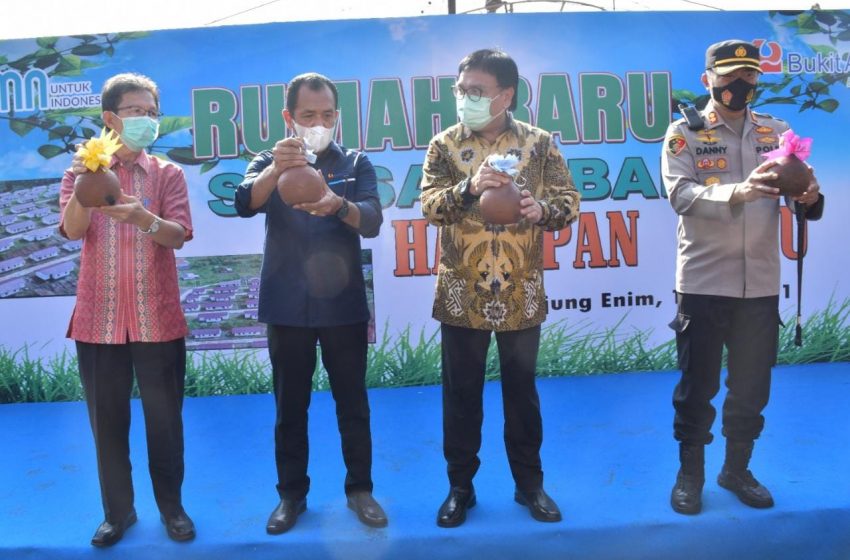  PTBA Mulai Relokasi Warga ke Bara Lestari