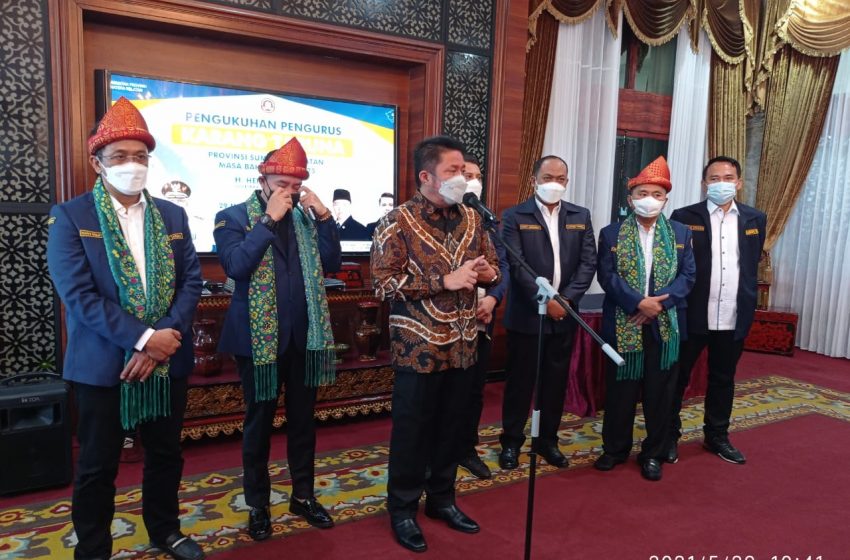  Pengurus Karang Taruna Sumsel di Lantik