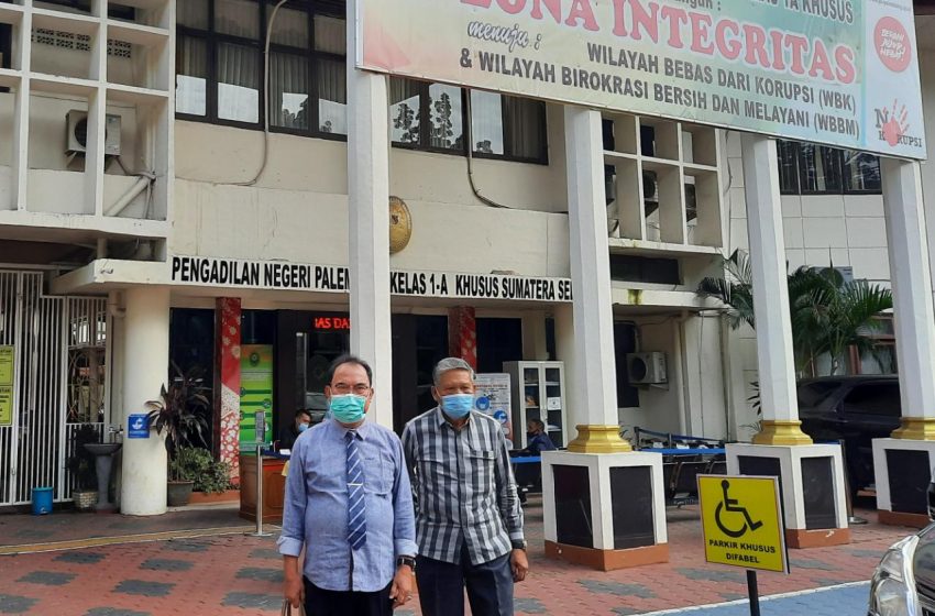  Kuasa Hukum Tersangka Mantan Sekda Kasus Masjid Sriwijaya Ajukan Praperadilan