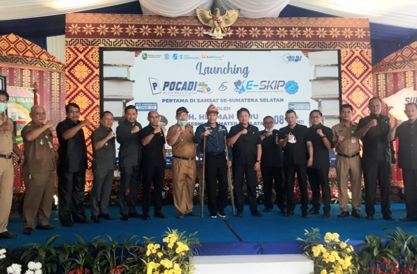  Samsat Palembang Launching Pertama Aplikasi e-skip