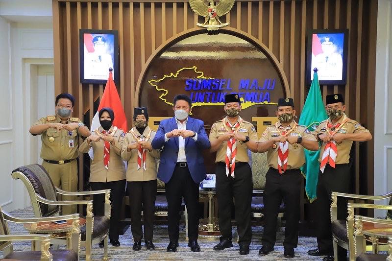 Gubernur Sumsel Dukung Kegiatan Pramuka Pelantara di Palembang