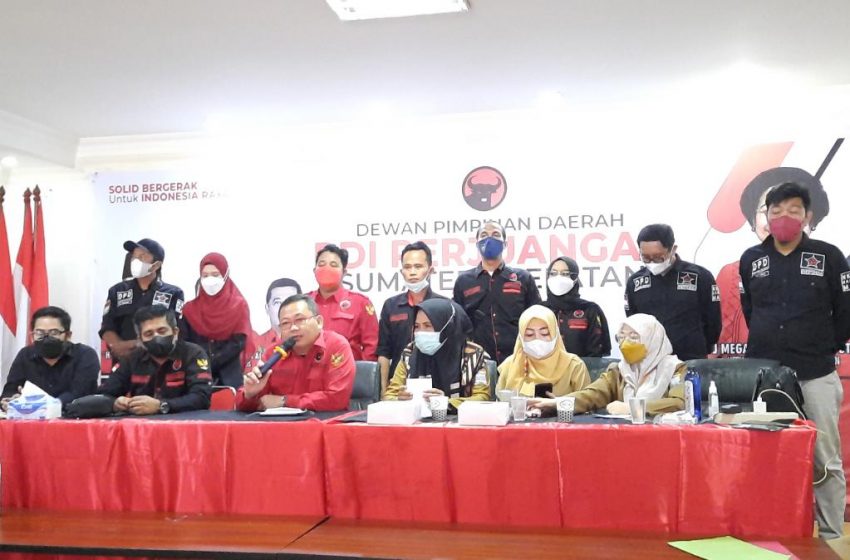  DPD PDI Perjuangan Sumsel Targetkan 5000 Vaksin untuk Masyarakat