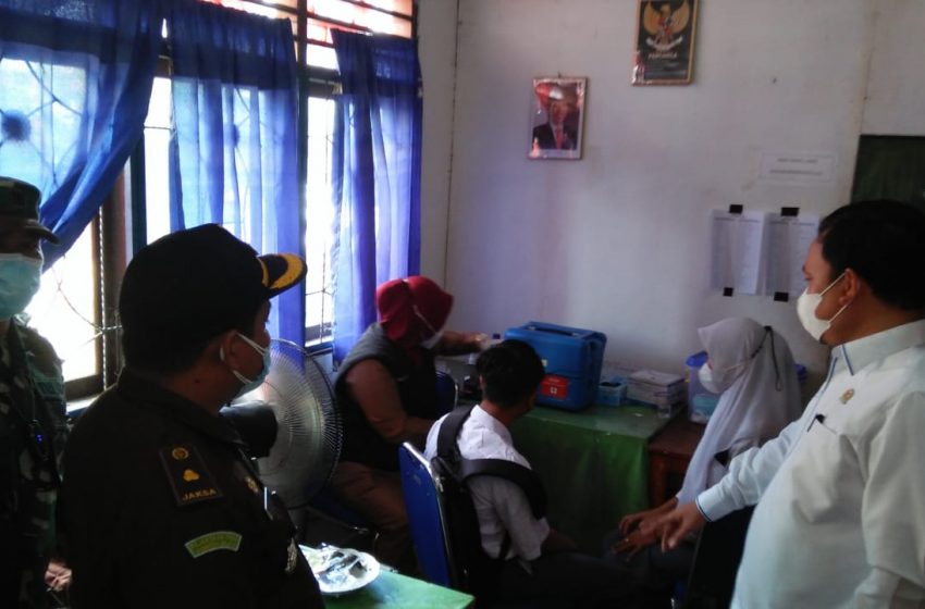 Peringati Hari Pahlawan Koramil 404-03 Talang Ubi Lakukan Serbuan Vaksin