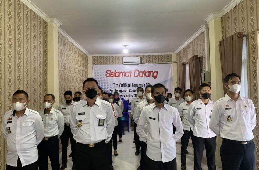  Lapas Kelas IIB Kayuagung Apel Pagi Akhir Tahun 2021