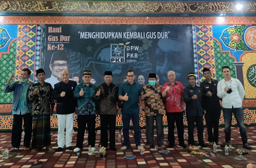 DPW PKB Sumsel Gelar Haul Gus Dur ke-12