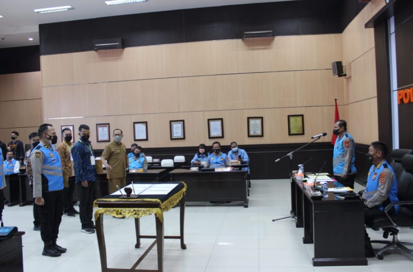 Kapolda Sumsel Pimpin Upacara Pengambilan Sumpah Panitia dan Peserta SIPSS