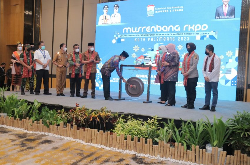  Pemkot Palembang Prioritaskan 6 Program Pembangunan pada Musrenbang Tahun 2023