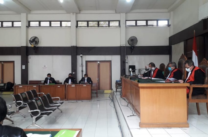  Tiga Terdakwa Dugaan Korupsi Paket Pekerjaan di Dinas PUPR Muba Sidang Perdana