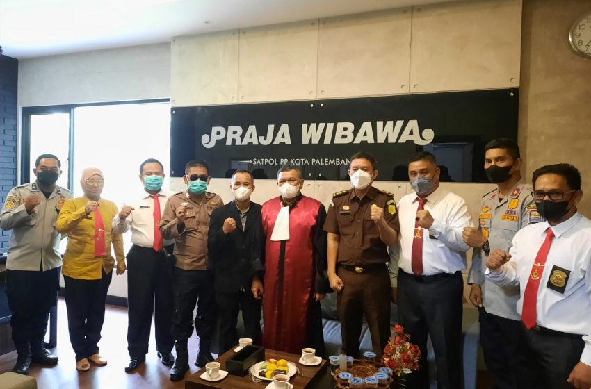 Dishub Kota Palembang dan Satpol PP Amankan 7 Juru Parkir Liar
