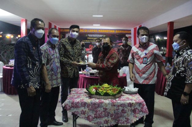 Lapas Narkotika Kelas IIB Banyuasin Ikuti Tasyakuran HBP ke-58 Secara Virtual