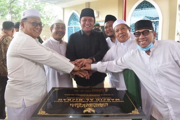  Herman Deru Harapkan Masjid Al Hijrah Jadi Sarana Syiar Islam di Komplek Center Park