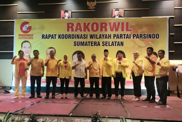  DPW Parsindo Sumsel Targetkan Satu Dapil Satu Kursi