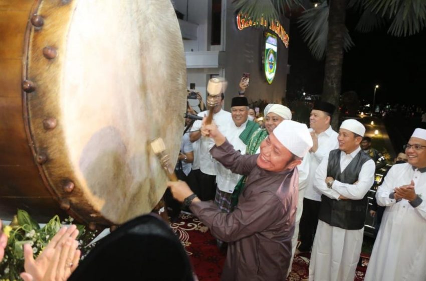 Gubernur Sumsel Gemakan Takbir Malam Hari Raya Idul Fitri 1443 Hijriah