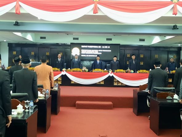  DPRD Kota Palembang Gelar Rapat Paripurna ke-16 MP II