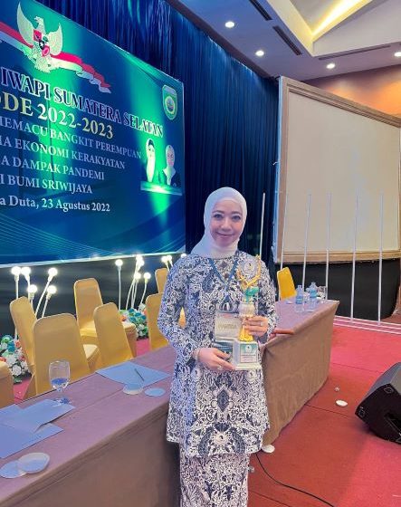  Pengusaha Wanita Adis Karim Wakili UMKM Sumsel ke Kancah Nasional