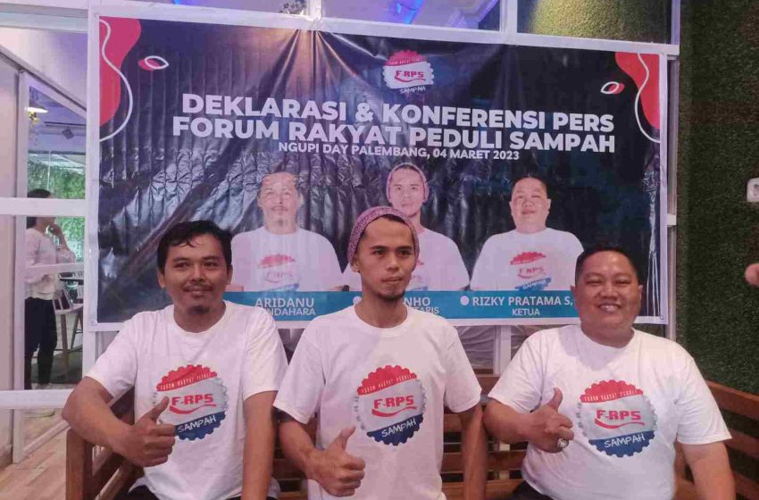  FRPS Deklarasikan Kota Palembang Bersih