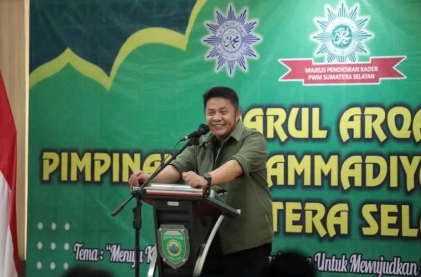  Gubernur Sumsel Buka Pengkaderan Darul Arqam Pimpinan Muhammadiyah Aisiyah Sumsel