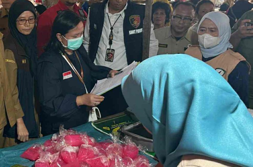  Takjil Mengandung Bahan Berbahaya Kembali di Temukan di Pasar Sukajadi
