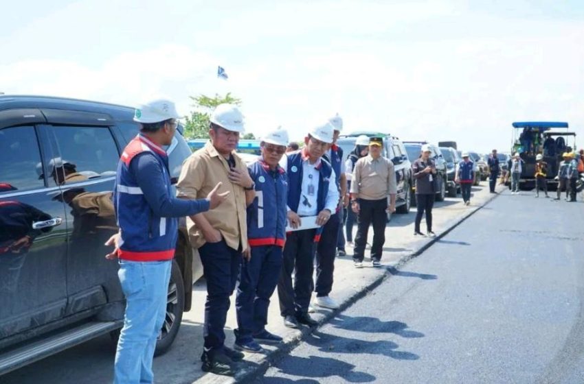  Gubernur Sumsel Pastikan Ruas Tol Palembang Kayu Agung Siap Dilalui Pemudik Lebaran