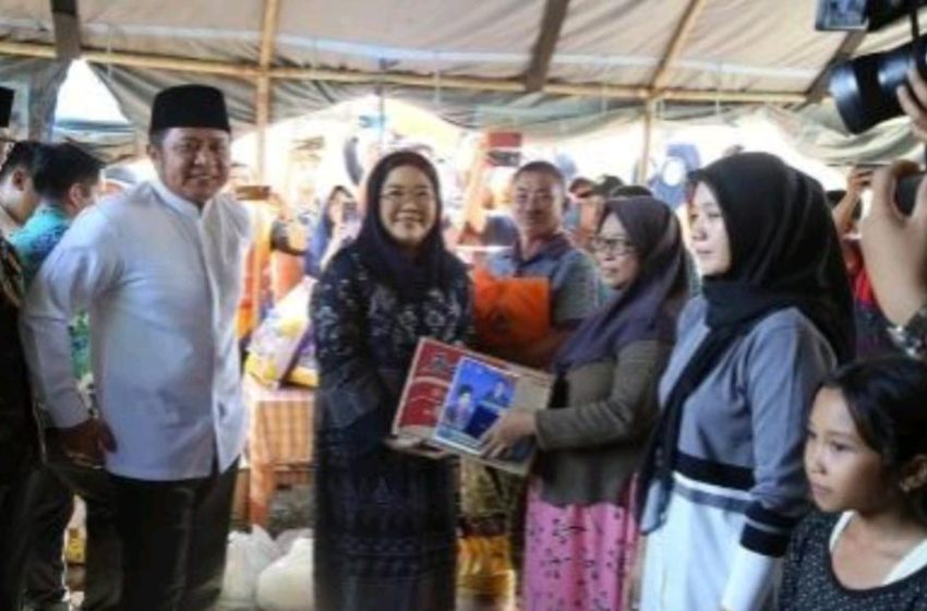  Gubernur Sumsel Didampingi Ketua KORMI Sumsel Tinjau Lokasi Banjir Di OKU