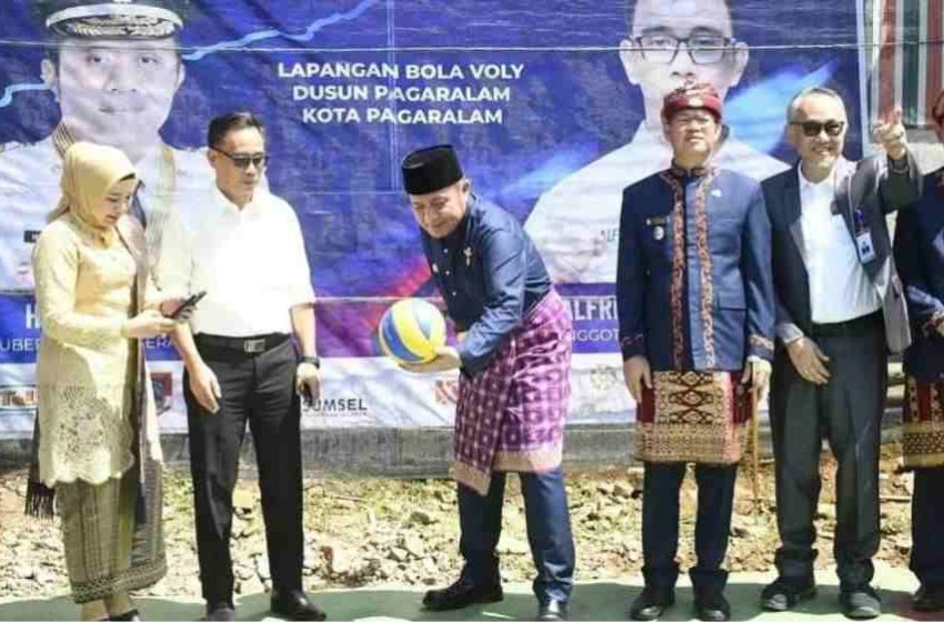  Gubernur Sumsel Resmi Buka Gubernur Cup Turnamen Bola Voli Tahun 2023 Kota Pagaralam