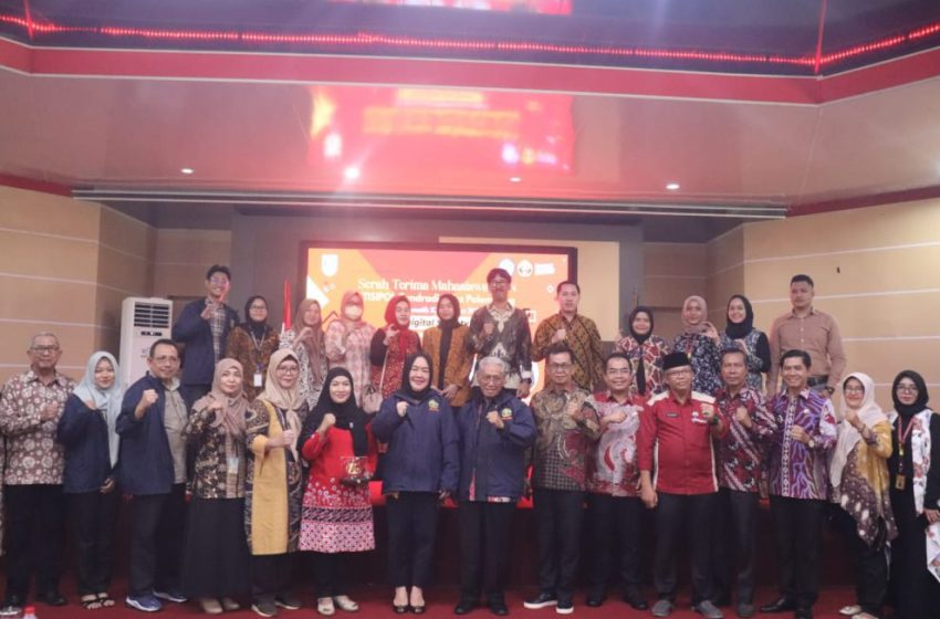  Wabub Banyuasin Terima Peserta KKN STISIPOL Candradimuka Palembang