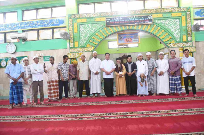  Gubernur Sumsel Safari Jumat di Masjid Mujahidin