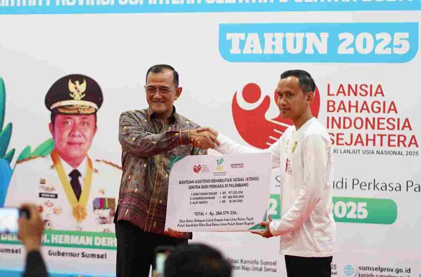  Pemprov Sumsel Kampanyekan Kepedulian Terhadap Lansia