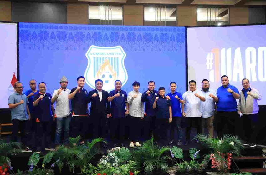  Gubernur Sumsel Hadiri  Launching Klub Sepak Bola Sumsel United