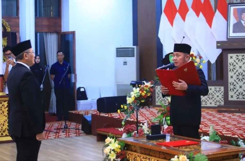 Gubernur Sumsel Kukuhkan Kepala Perwakilan BPKP Provinsi Sumsel